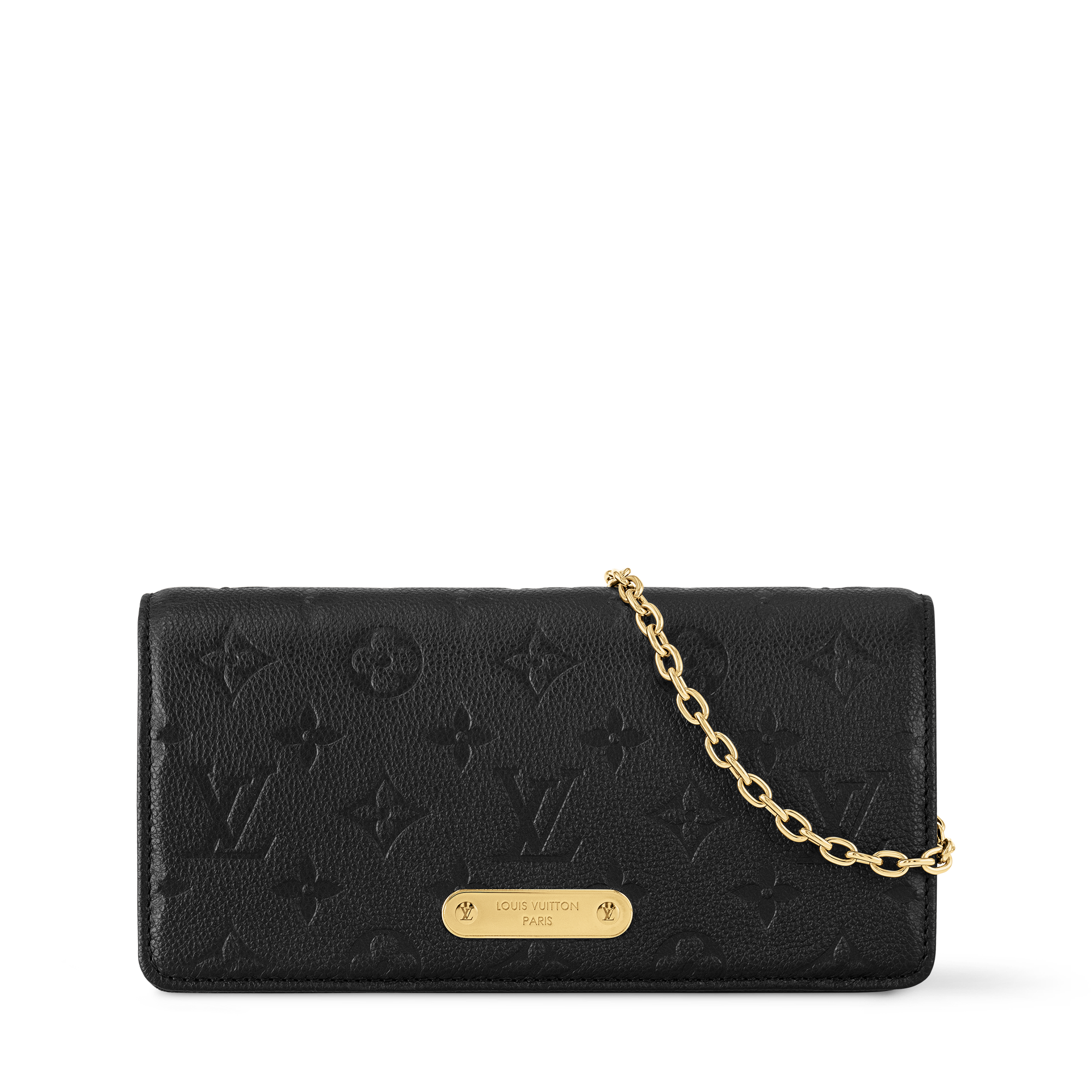 Wallet On Chain Lily Monogram Empreinte Leather - Wallets and